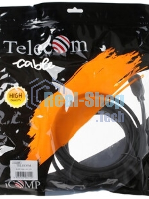 Кабель HDMI 19M/M,ver. 2.1 8KX60Hz (Econom) 5m Telecom TCG245C-5M