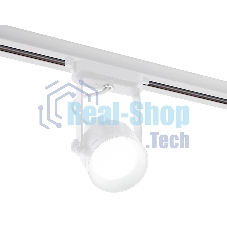Корпус светильника C6601 WH белый D60*H135mm Out122mm MR16 GU10 (насадки D60mm)