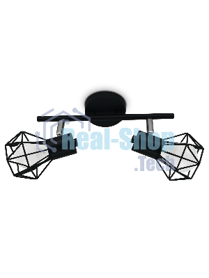 Светильник Ambrella light TR8621/2 BK/CH черный/хром E27*2 max 40W 260*91*175