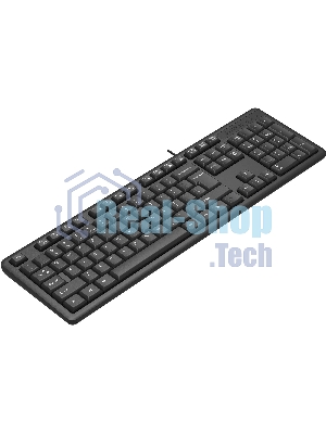 Клавиатура проводная A4Tech KR-3, USB, черный