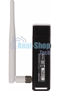 Адаптер TP-Link SOHO TL-WN722N 150Mbps High Gain Wireless N USB Adapter with Cradle, 1T1R, 2.4GHz, 802.11n/g/b, 1 detachable antenna