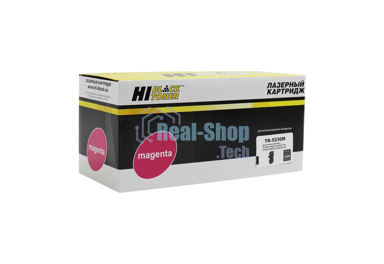 Тонер-картридж Hi-Black (HB-TK-5230M) для Kyocera P5021cdn/M5521cdn, M, 2,2K