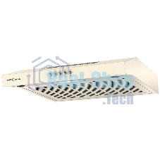 Вытяжка подвесная KRONA Ermina 500 ivory PB бежевый, 49.6 см, 455 куб. м/ч, 42 дБ