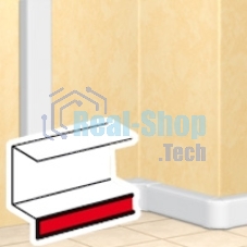 Накладка плинтусная DLP 2м 010580 Legrand Накладка плинтусная - для кабель-канала DLP 35x80 - 2 м - угольно-серый (L = 2 метра, цена за метр)