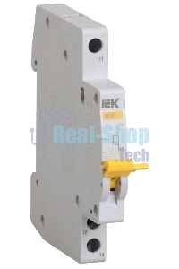 Контакт состояния КС47 новая серия на DIN-рейку ИЭК Iek MVA01D-KS-1
