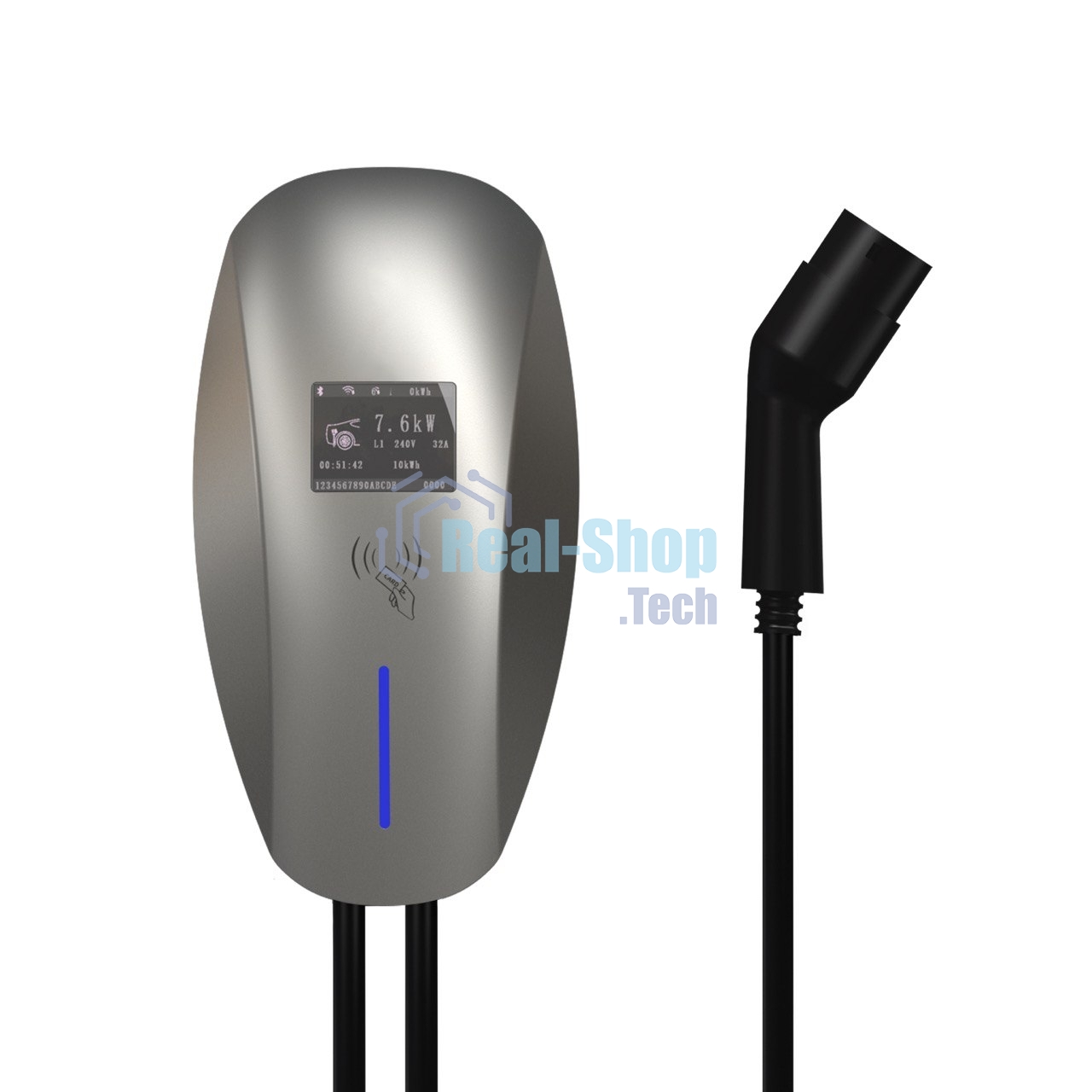 Зарядная станция S'OK 11kW WIFI APP OCPP1.6J RFID GBT (SHM10316GBT11KW-5)