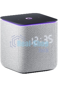 Умная колонка Яндекс Станция Миди, ZigBee, 24Вт, с голосовым ассистентом Алиса на YaGPT, серый