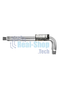 Вороток Г-образный Denzel 300x100 мм, квадрат 3/4