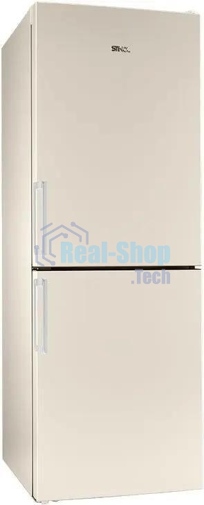 Холодильник Stinol STN 167 E бежевый двухкамерный 184/106 л морозилка снизу