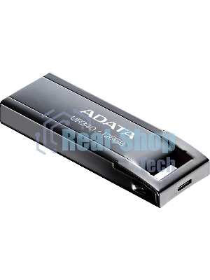Флешка USB ADATA UR340 (AROY-UR340-128GbK), 128Gb, USB 3.2, R/W 100/30, черный