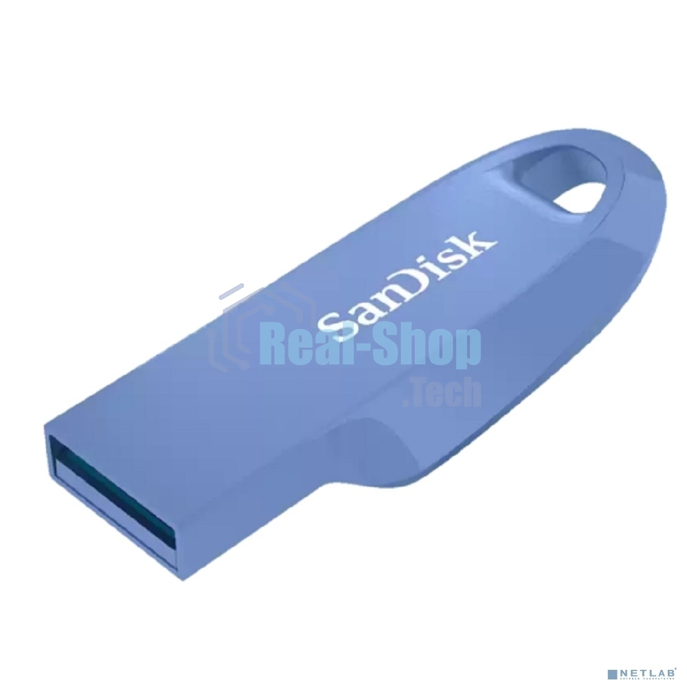 Флешка USB 128Gb SanDisk CZ550 Ultra Curve, USB 3.2 Blue