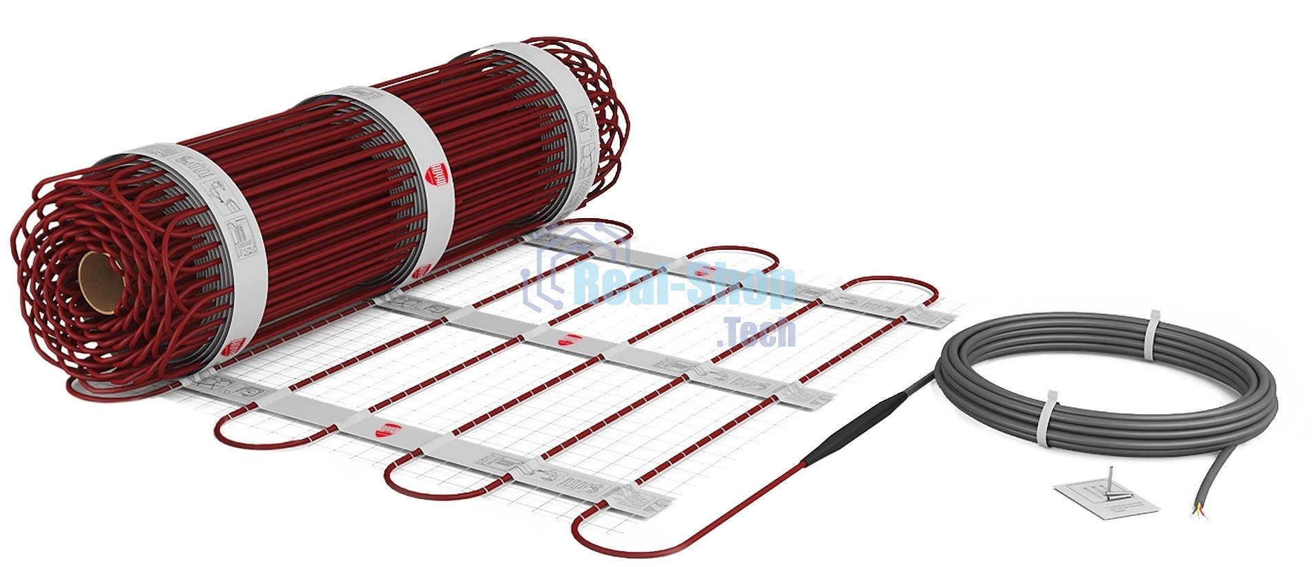 Мат нагревательный Royal Thermo EasyFix Mat RTEM 2-180-8 (комплект с терморегулятором)