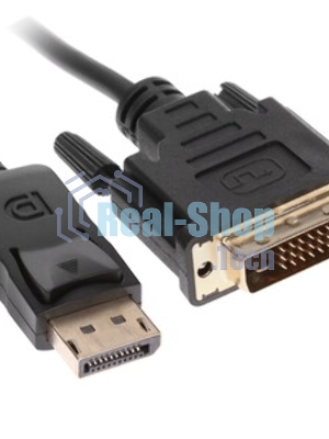 Кабель-переходник Cablexpert DisplayPort (M) в DVI-D (M) 1.8м (CC-DPM-DVIM-6)