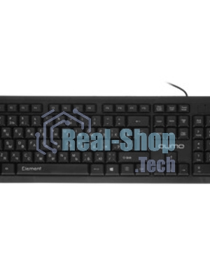 Клавиатура Qumo Office Element K65 проводная, USB Type-A, чёрный