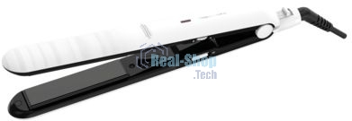 Выпрямитель для волос Rowenta Optiliss SF3210F0 белый/черный, 25 мм, 230 °C, 10 режимов