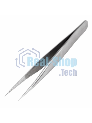 Пинцет прямой Rexant 120 мм (блистер)