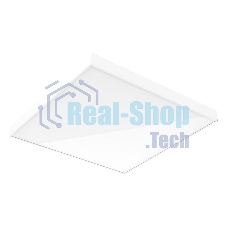 Светильник светодиодный Gauss MIR 595х595х50 35Вт 3000лм 4000К IP40 офисный встраив. накладной с опаловым рассеив. (аналог ЛВО)