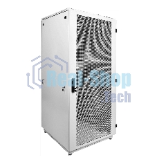 Шкаф телекоммуникационный напольный 42U (800x1000) дверь перфорированная (3 места), ШТК-М-42.8.10-4ААА