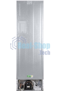 Холодильник Maunfeld MFF200NFW белый глянц. двухкамерный 271/106л морозилка снизу