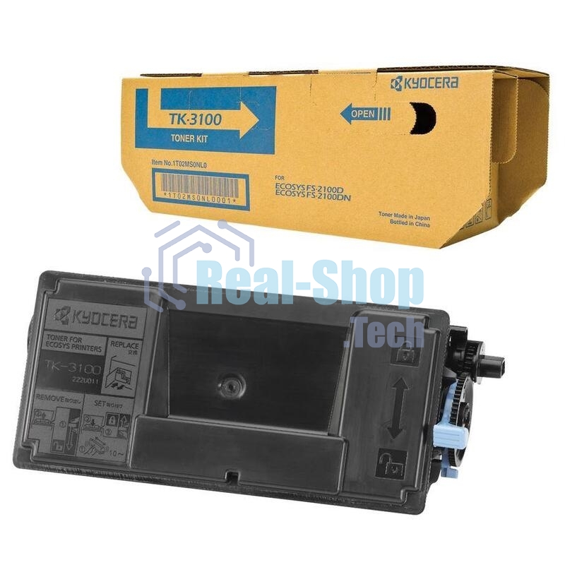 Картридж лазерный Kyocera TK-3100 (1T02MS0NL0) черный для FS-2100D/2100DN/M3040dn/M3540dn 12500 стр.