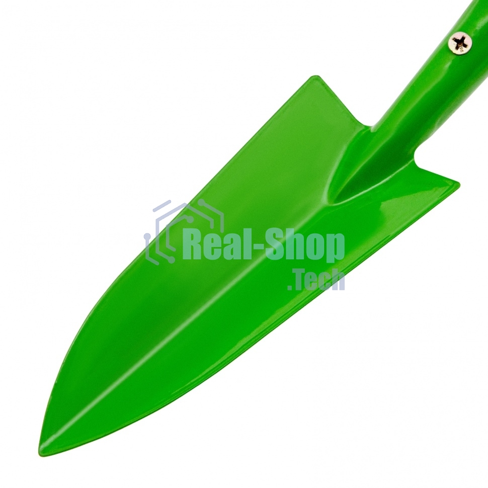 Совок посадочный узкий Сибртех, 65х345 мм, стальной, деревянная рукоятка, АГРОНОМ