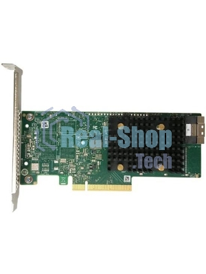 Адаптер SAS 9500-8i SGL (05-50077-03) PCIe v4 x8 LP, Tri-Mode SAS/SATA/NVMe 12G HBA, 8port(2*int SFF8654), 3808 IOC