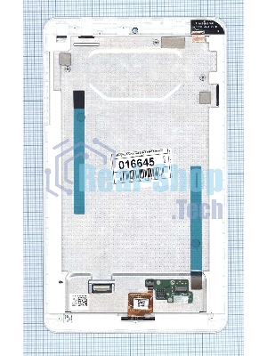 Модуль (матрица + тачскрин) для Acer Iconia Tab A1-860 белый с рамкой