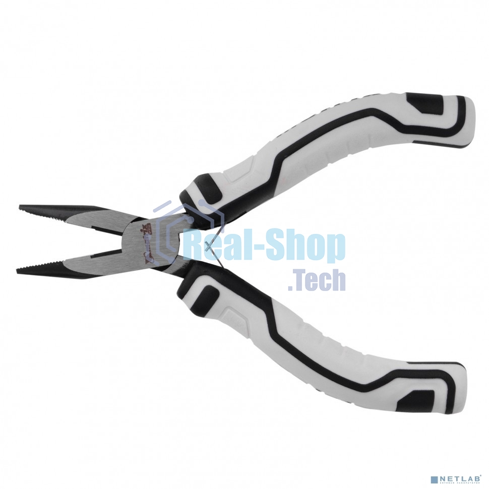 Длинногубцы Matrix Mini, 125 мм, прямые, авторазжим, PRO