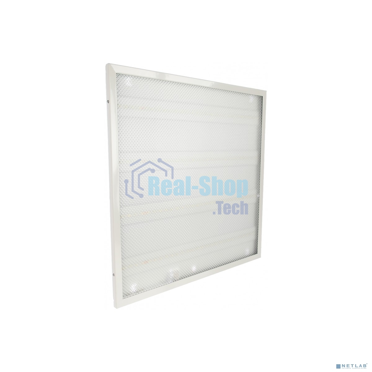 Светильник светодиодный Gauss IP20 595x595x19мм 36W 2950lm 6500K офисный призм. рассеиватель 1/4