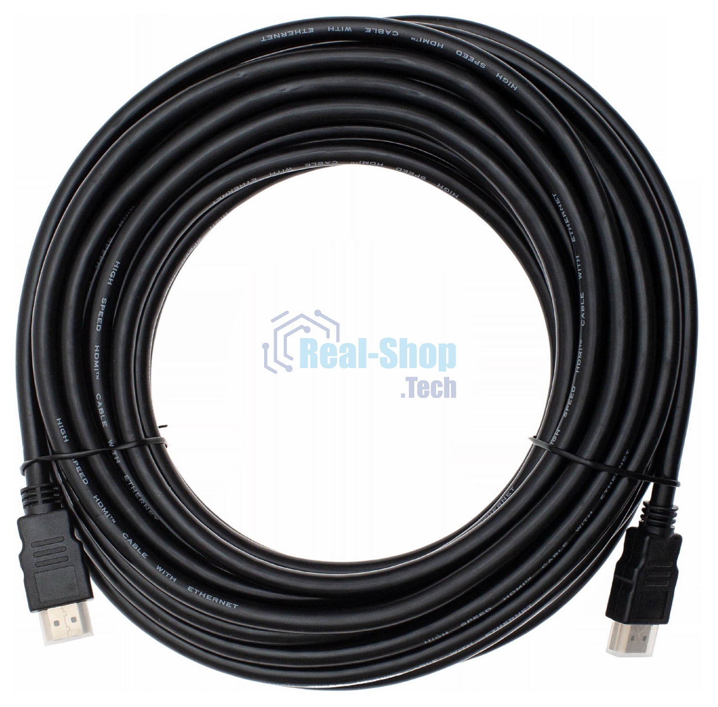 Кабель аудио-видео Cactus CS-HDMI.1.4-10 HDMI (m)/HDMI (m) 10м. позолоченные контакты черный
