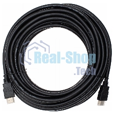 Кабель аудио-видео Cactus CS-HDMI.1.4-10 HDMI (m)/HDMI (m) 10м. позолоченные контакты черный