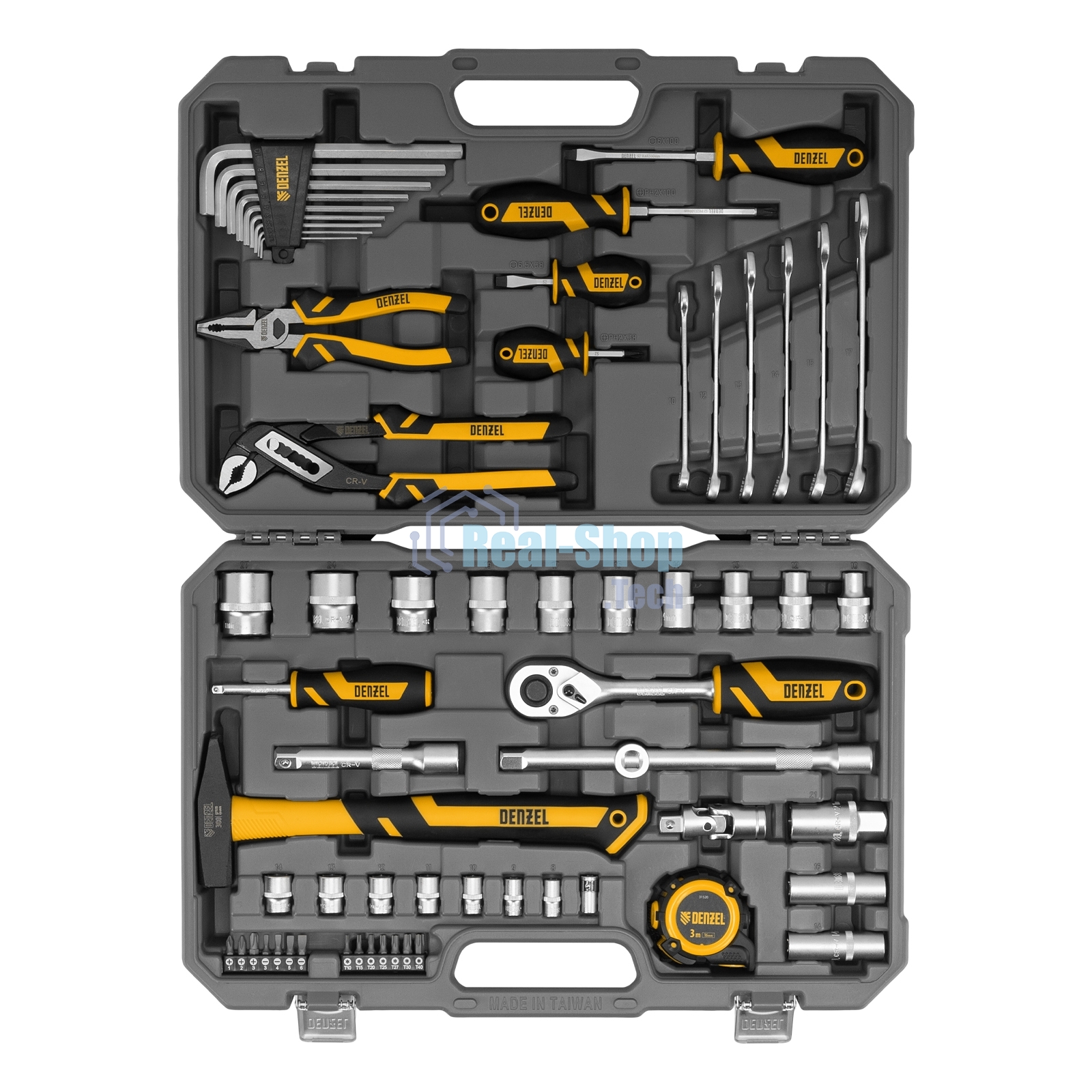 Набор инструментов Denzel 1/2