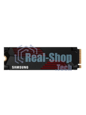 Накопитель SSD Samsung 990 PRO, 2000Gb, PCIe 4.0 x4, M.2 2280, NVMe, R/W 7450/6900, с радиатором