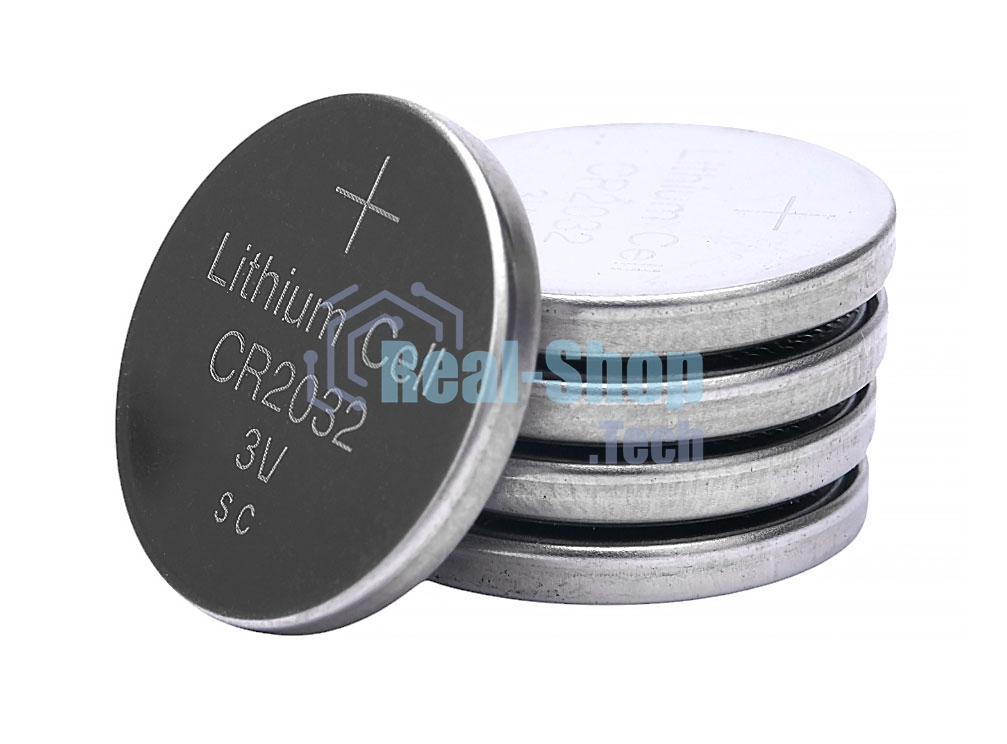 Батарейки литиевые Gembird Gb-CR2032-5B тип CR2032, 5шт, блистер