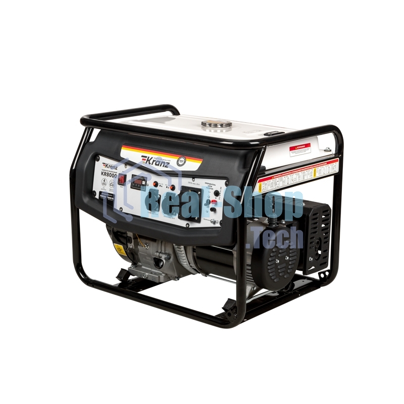 Электрогенератор бензиновый Kranz KR8000, 8 кВт, 97 дБ, 82 кг