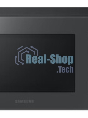 Микроволновая печь Samsung MS23T5018AC/BW антрацит, 23 л, 800 Вт, переключатели - сенсор