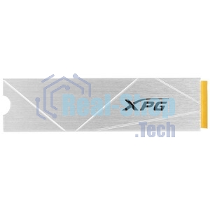 Накопитель SSD ADATA XPG GAMMIX S60, 512Gb, PCIe 4.0 x4, M.2 2280, NVMe, R/W 4700/1700, с радиатором