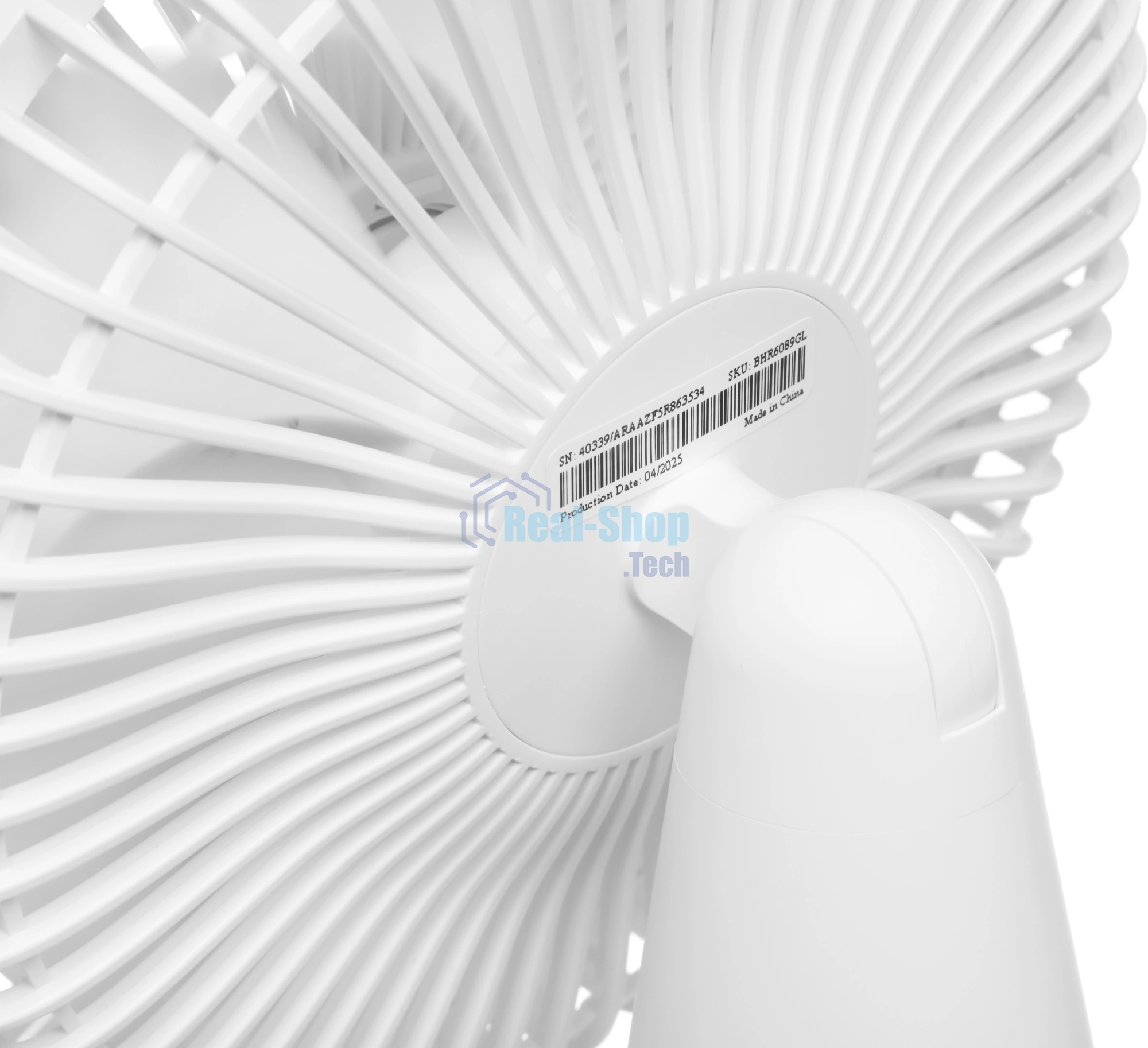 Вентилятор Xiaomi Rechargeable Mini Fan белый, настольный, 10 Вт, 4 скорости, 8.7 см