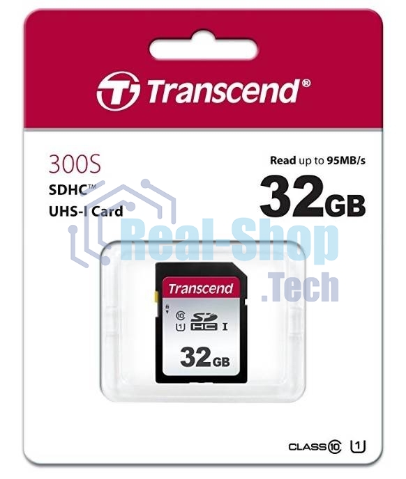 Флеш карта SD 32Gb Transcend SDHC UHS-I U1