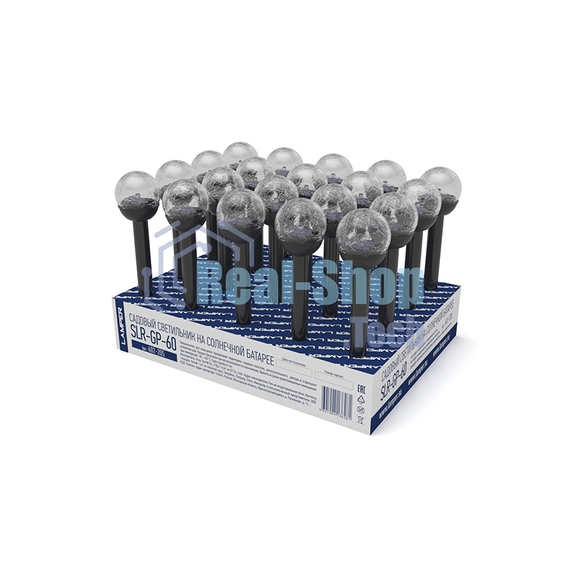Садовый светильник на солнечной батарее (SLR-GP-60) LAMPER