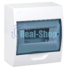 Корпус модульный пластиковый навесной ЩРН-П-8 IEK MKP12-N-08-40-20, 8 модулей, IP41