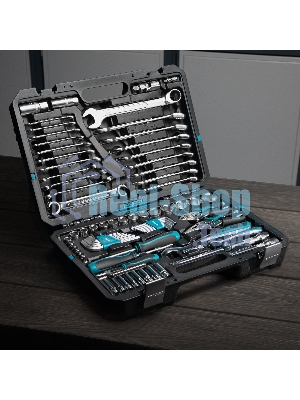 Набор инструментов Gross 14148 78 пред., 120 зубьев, CrV, 1/4, 1/2