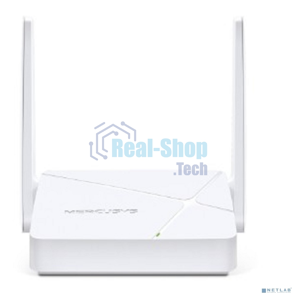 Роутер Mercusys MR20 AC750 Dual-Band Wi-Fi RouterSPEED: 300 Mbps at 2.4 GHz + 433 Mbps at 5 GHzSPEC: 2× Fixed External Antennas, 2× 10/100 Mbps LAN Ports, 1× 10/100 Mbps WAN PortFEATURE: Router/Access Point Mode Mode, WPS/Reset Button, IPTV, IPv6, Parenta