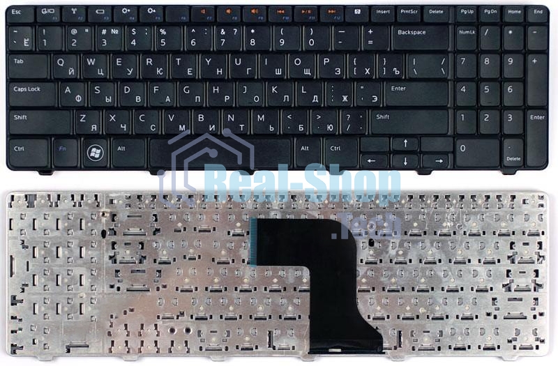 Клавиатура для ноутбука Dell Inspiron 15R N5010 M5010 черная