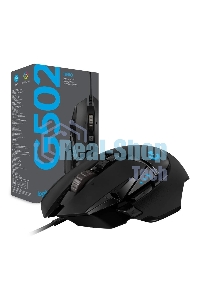 Мышь проводная Logitech G502 HERO черный, 25600 dpi, USB, кнопки - 11