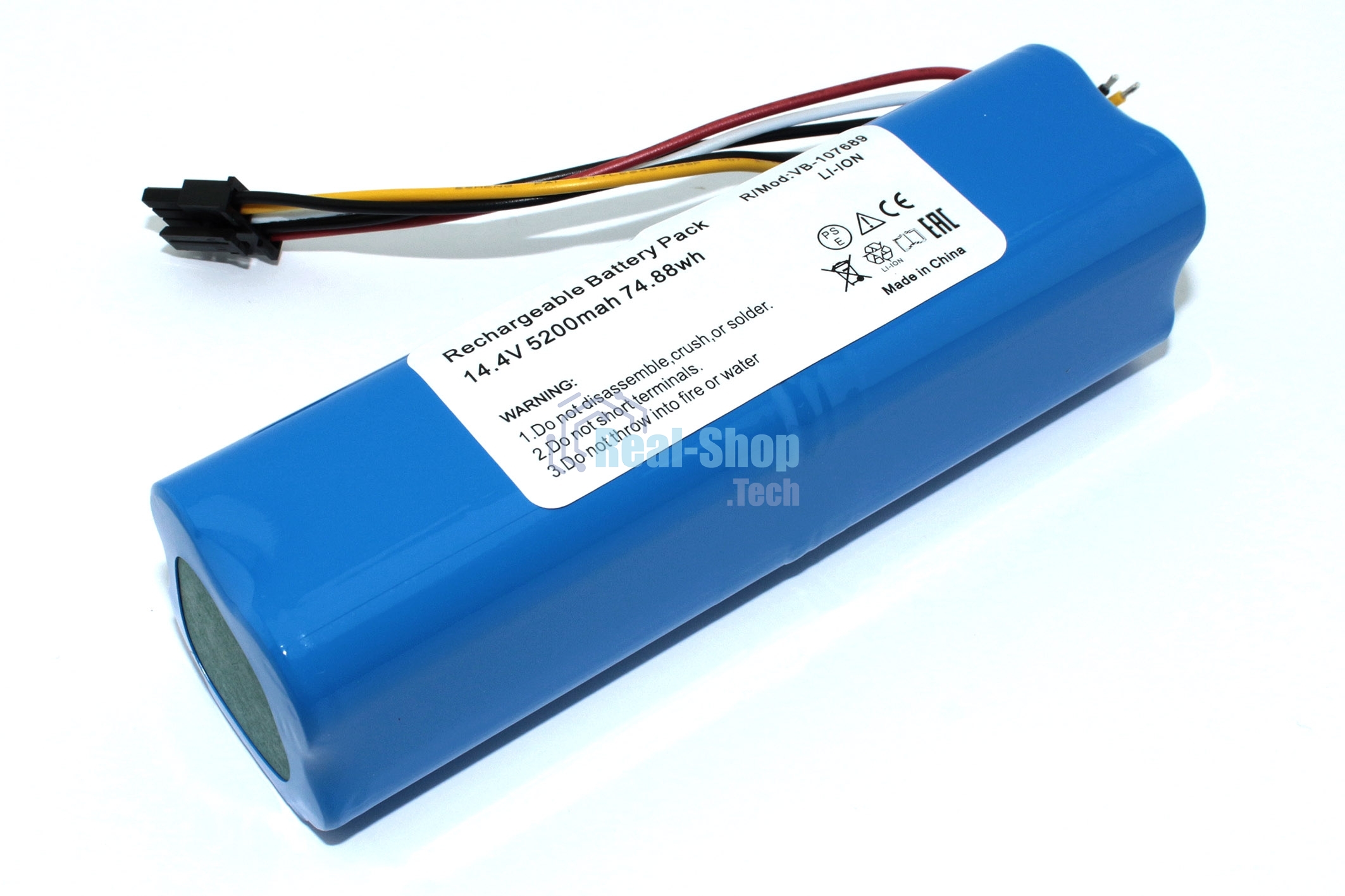 Аккумулятор для пылесоса Cecotec Conga 4090 14,4V 5200mAh