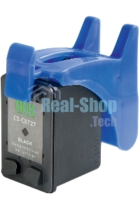 Картридж струйный Cactus CS-C8727 №27 черный (20 мл) для HP DeskJet 3320, 3420, 3520, 3535, 3550, 3645, 3650, 3740, 3840, 5150, OfficeJet 4211, 4251, 4311, 4352, 5600, 5610, PSC 1310, 1340, 1350