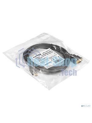 Кабель HDMI-DVI-D ExeGate EX-CC-HDMIM-DVI2M-5.0 (19M/(24+1)M, dual link, 5м, позолоченные контакты)