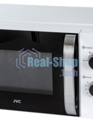 Микроволновая печь JVC JK-MW210MG белый, 20 л, 700 Вт, переключатели - поворотный механизм