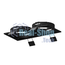 Корпус светильника C7636 SBK черный песок 180*92*H25mm MR16 GU5.3 Корпус светильника C7636 SBK черный песок 180*92*H25mm MR16 GU5.3